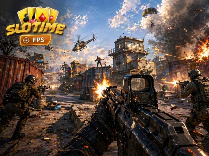 Takım tabanlı FPS sahnesi