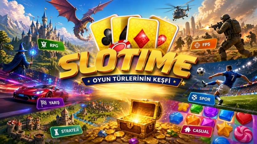 Oyun türleri keşfi kapak